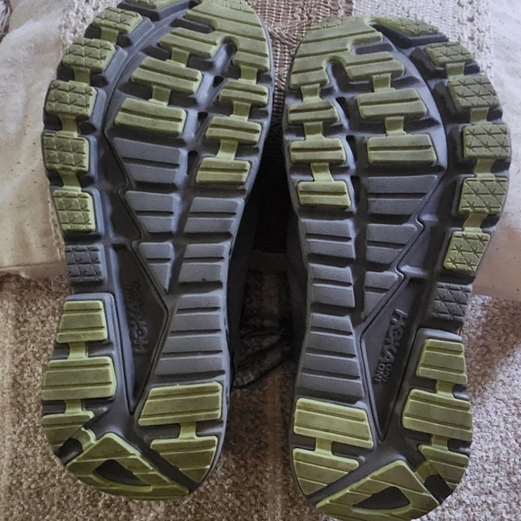 Hoka White Running Shoes - Picture 2 of 12